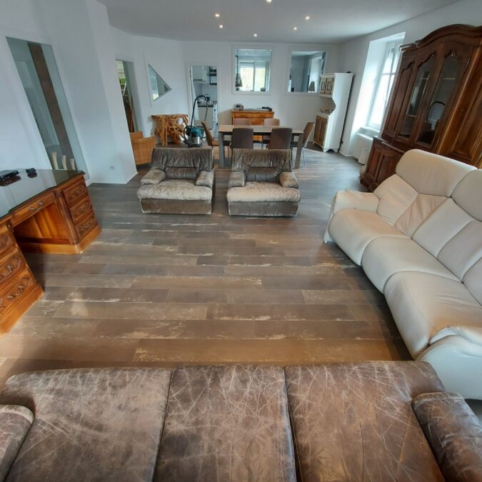 Pose de parquet Belfort 9
