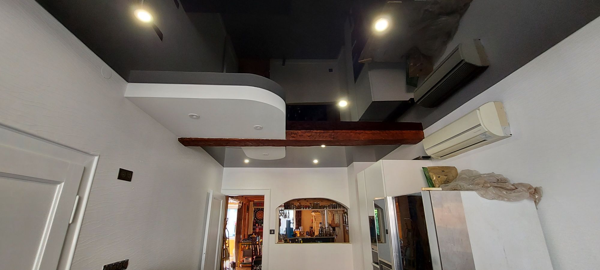 Découvrez notre dernière pose de plafond tendu à THANN près de CERNAY Kingersheim