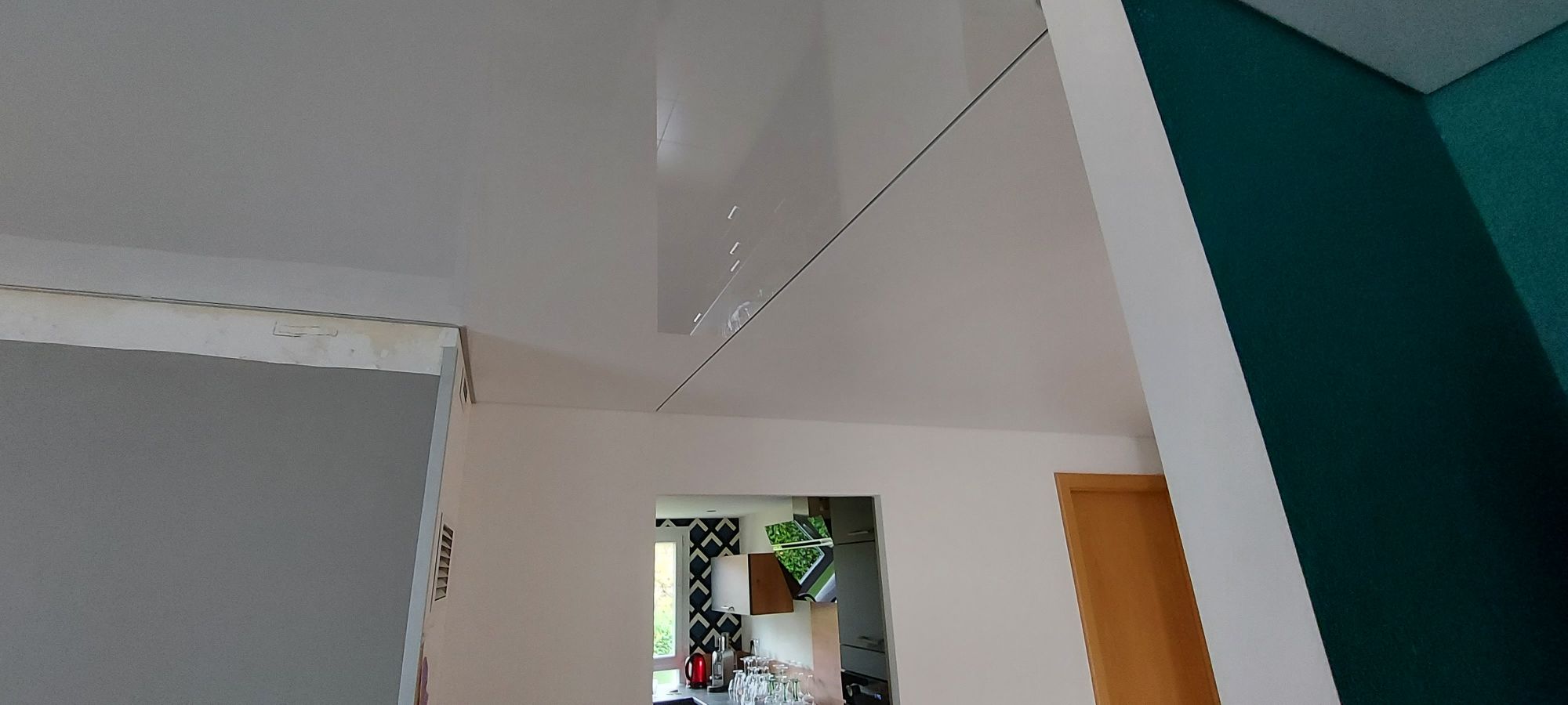 DECOUVREZ NOTRE DERNIER CHANTIER DE POSE DE PLAFOND TENDU A CHAUD A CERNAY Gérardmer 3