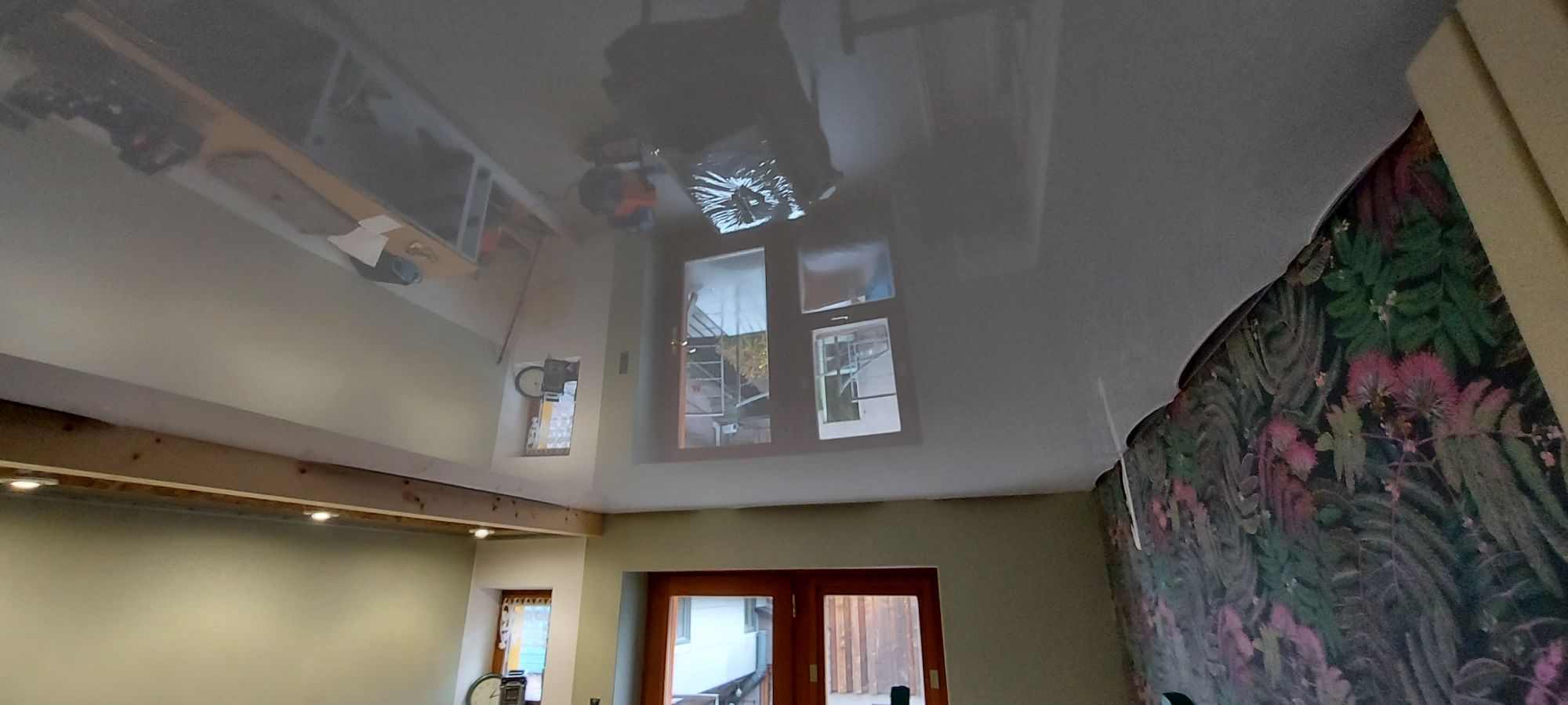 DECOUVREZ NOTRE DERNIER CHANTIER DE POSE DE PLAFOND TENDU A URBES Belfort 3
