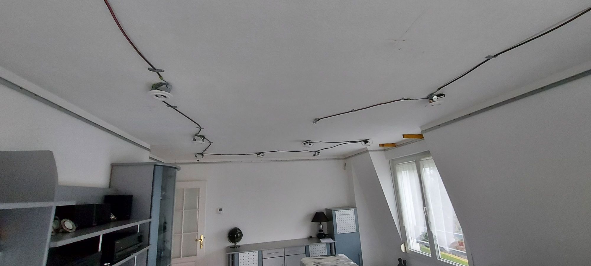 DECOUVREZ NOTRE DERNIER CHANTIER DE POSE DE PLAFOND TENDU A PFASTATT Mulhouse 0