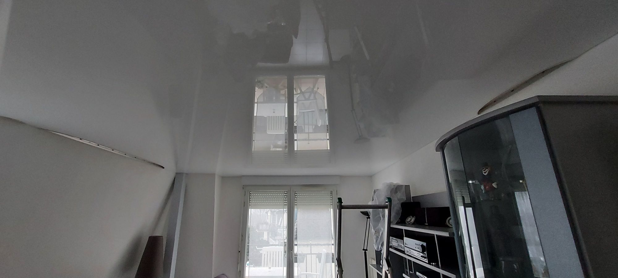 DECOUVREZ NOTRE DERNIER CHANTIER DE POSE DE PLAFOND TENDU A PFASTATT Illzach 3